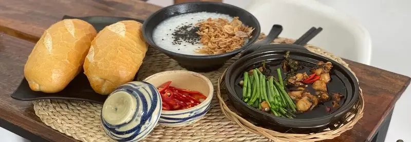 Cháo ếch Singapore nóng đậm vị cho buổi tối ở Bình Phước