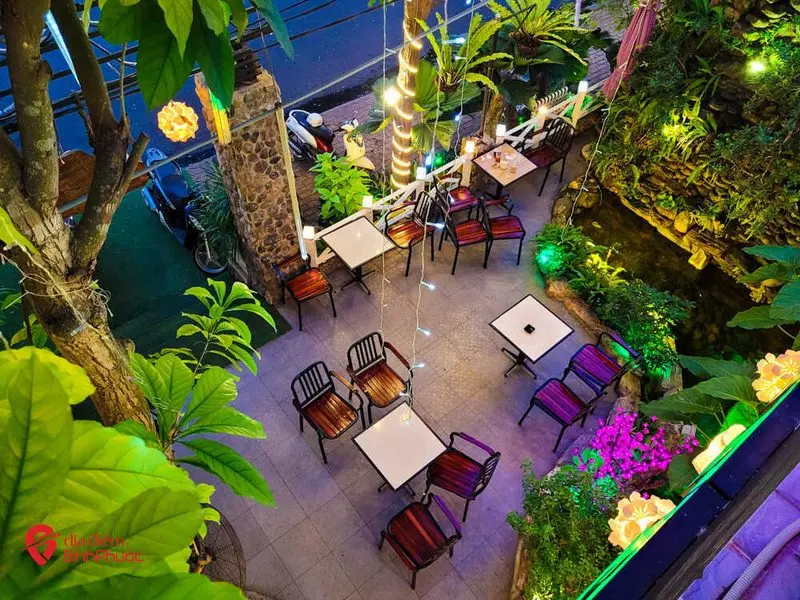 Cafe Đồng Dao với không gian nhiều màu sắc giữa Bình Phước