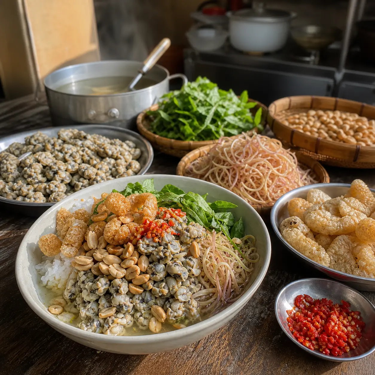 Cơm Hến Bé Liêm