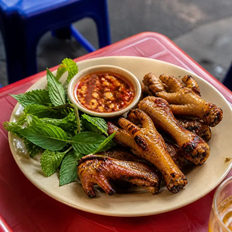 11 quán chân gà nướng Hà Nội thơm ngon, dễ đi