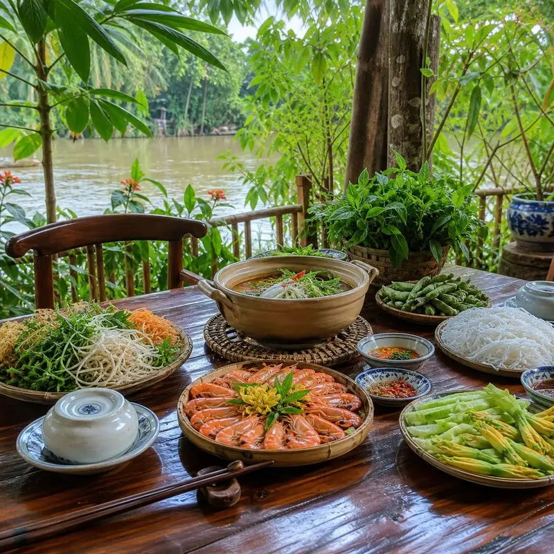 7 nhà hàng Bến Tre có view sân vườn đáng ghé