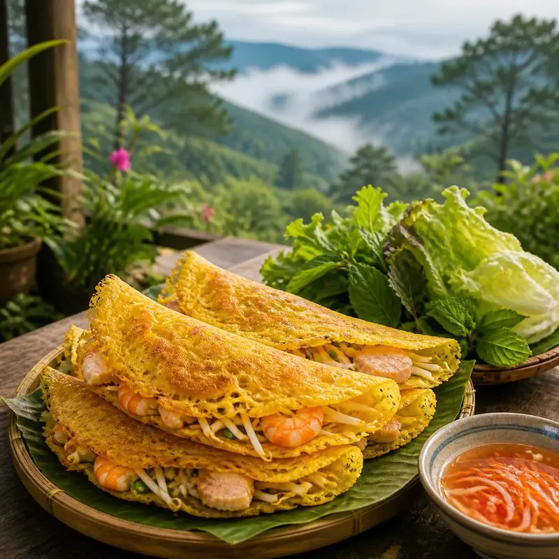 9 quán bánh xèo Đà Lạt giòn ngon, dễ ghé