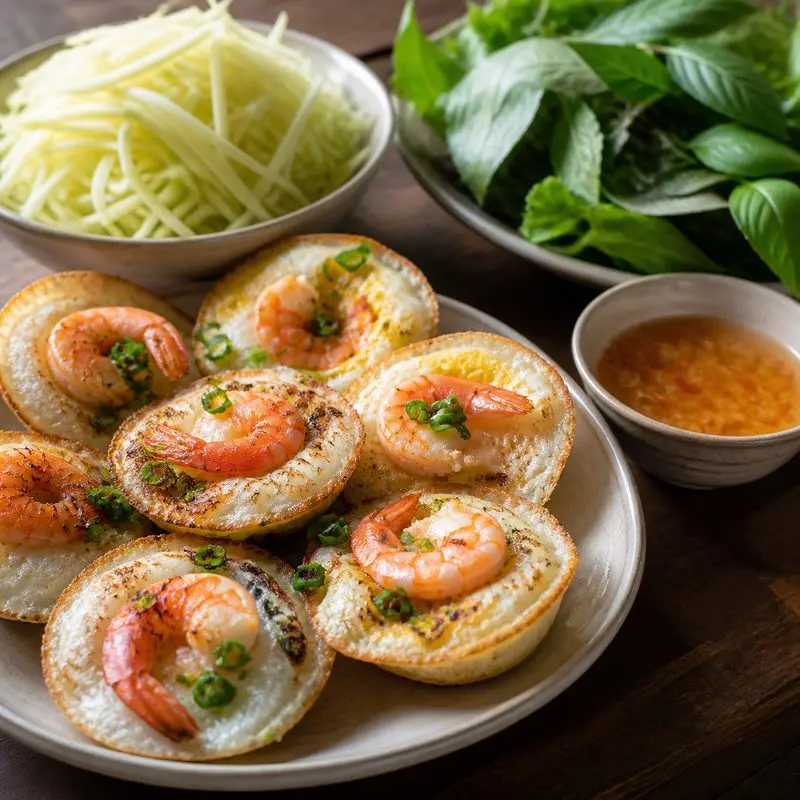 Bánh căn bánh xèo Nha Trang