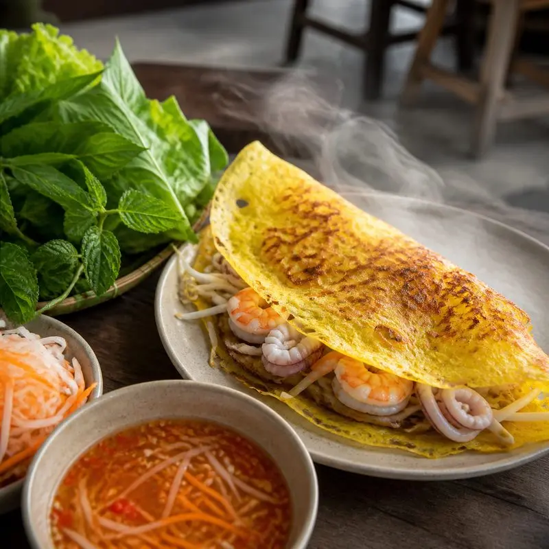 Bánh căn bánh xèo Nha Trang