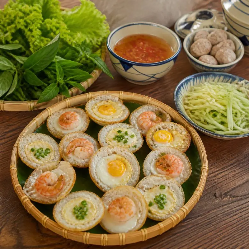 4 quán bánh căn ở Đồng Nai kèm giờ bán và số điện thoại