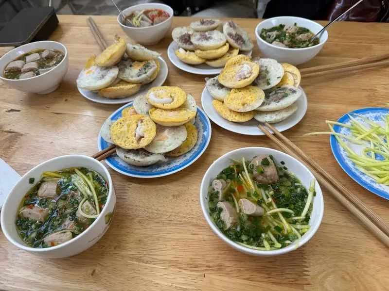 Các loại nhân bánh căn