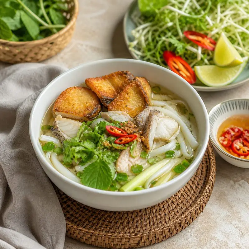 Bánh Canh Cá Lóc Cô Út Miền Trung