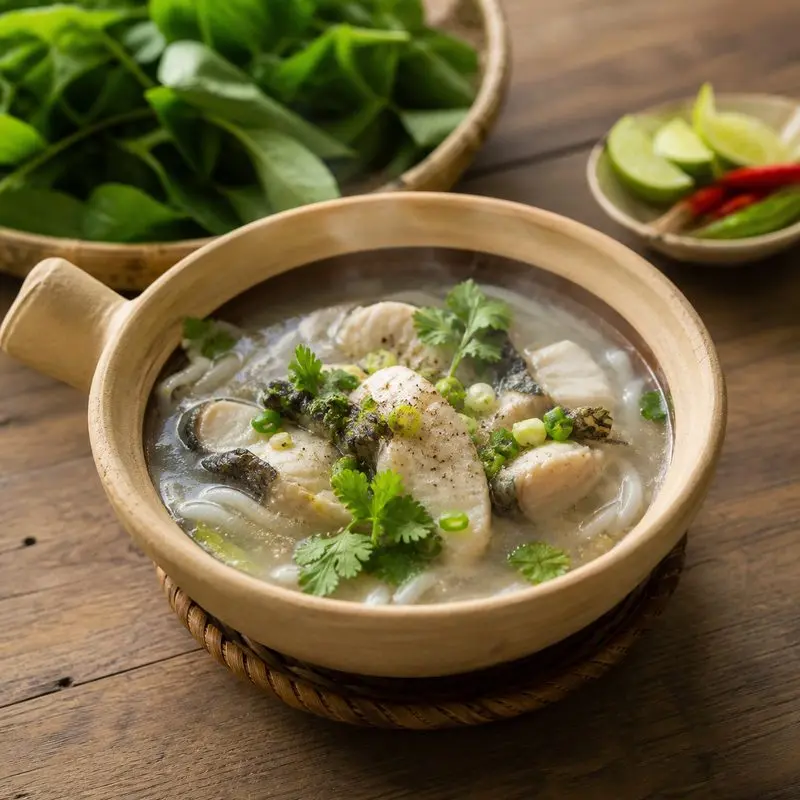 Bánh canh cá lóc Thượng Hải