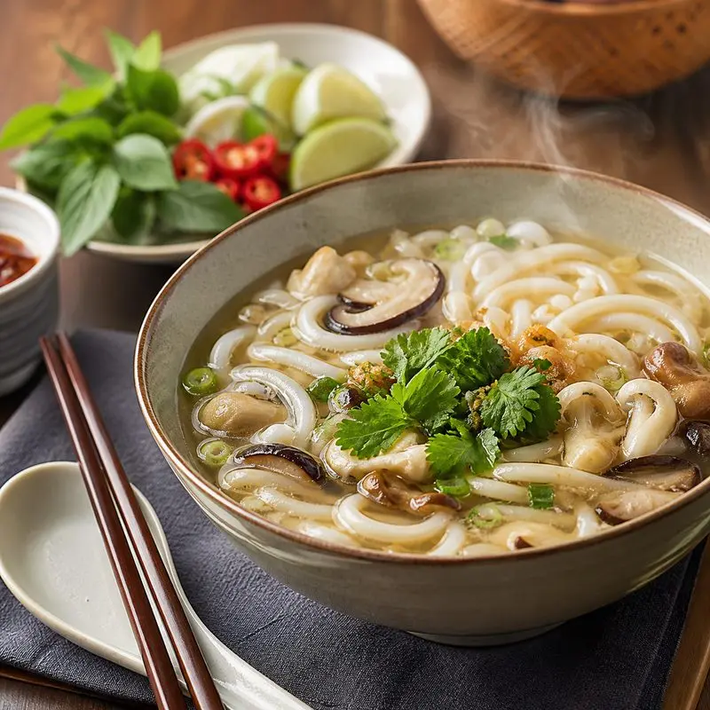 Bánh canh nấm Lạc Tâm