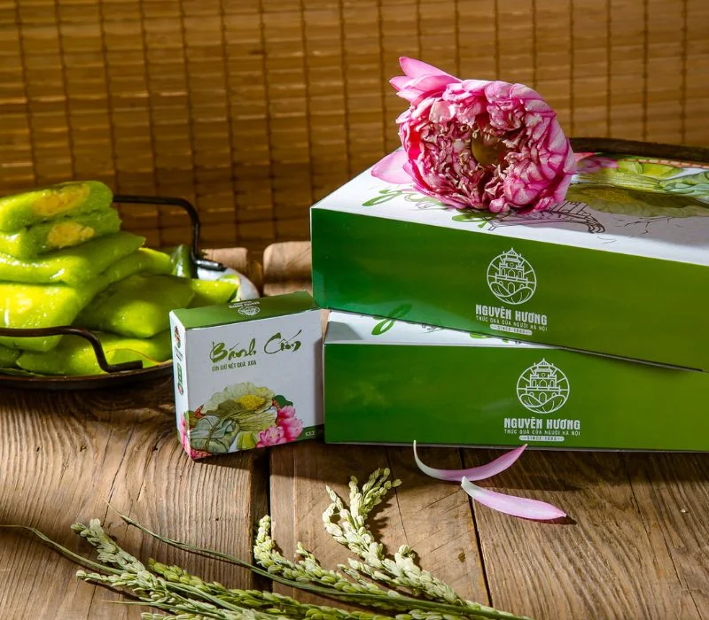 Bánh cốm Hà Nội Hồng Ninh