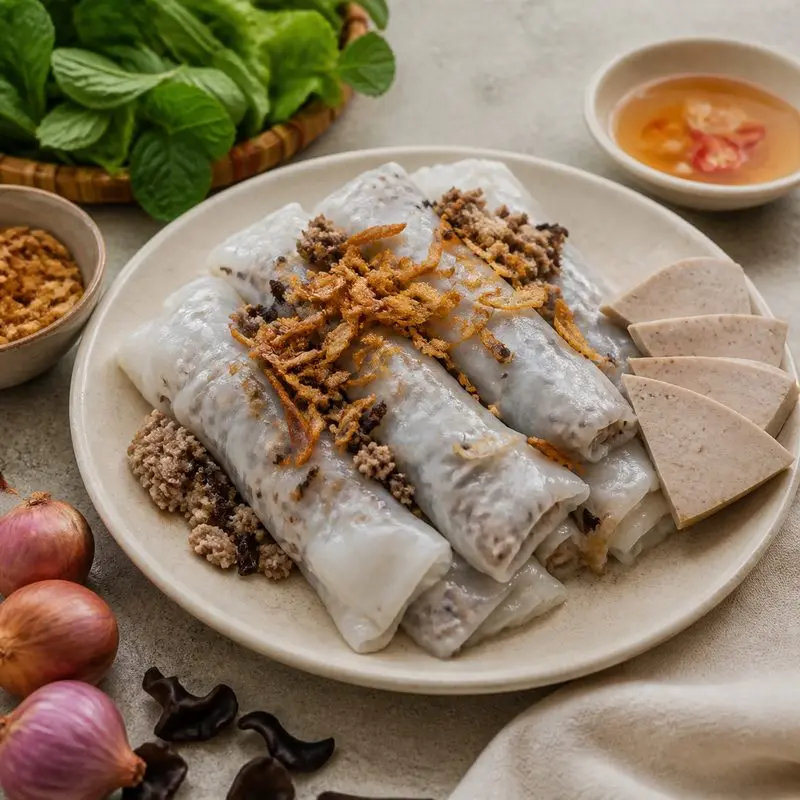 Bánh cuốn Đội Cấn: So sánh hai quán 50 và 64C