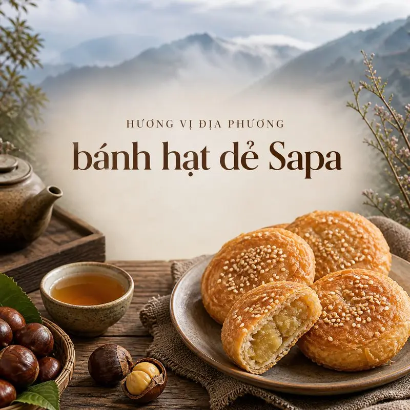 Bánh hạt dẻ Sapa: vị bùi béo, cách làm và nơi mua