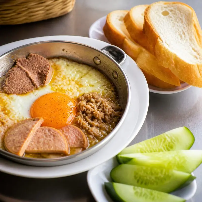 Quán Bánh Mì Chảo Tân Mai