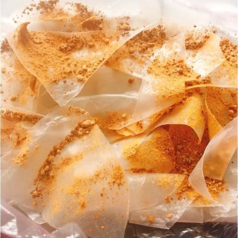 Bánh tráng muối tôm Cô Mến