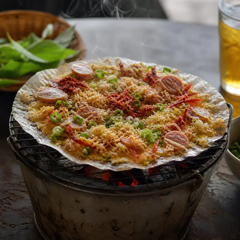 Bánh tráng nướng Chị Mèo