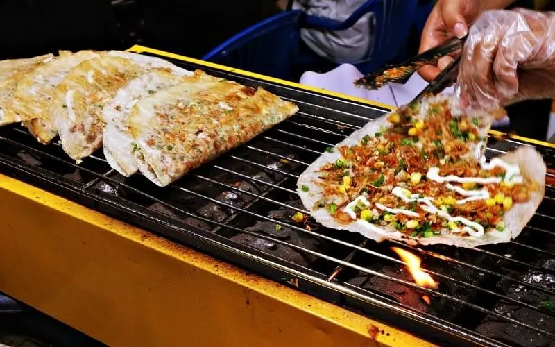 Bánh tráng nướng