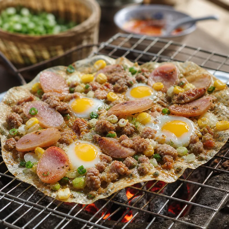 Bánh tráng nướng