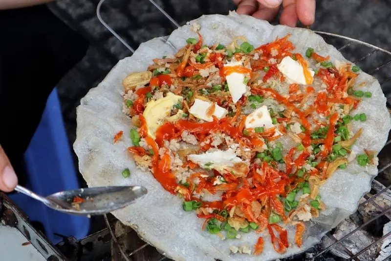 Bánh tráng nướng