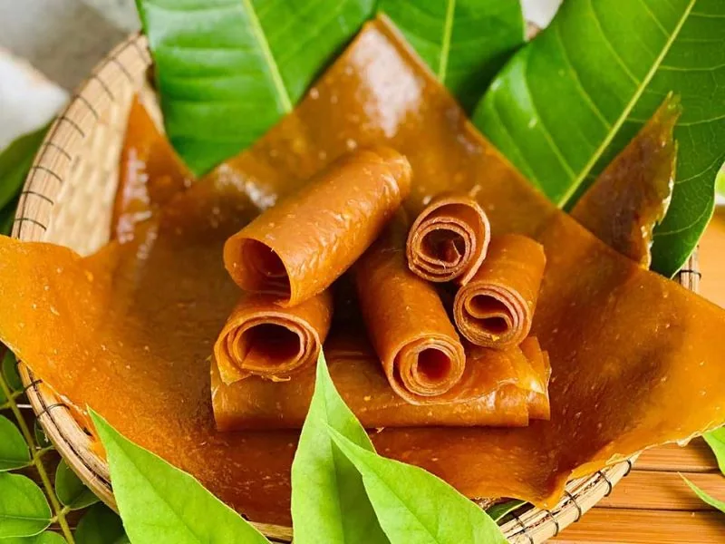 Bánh tráng xoài