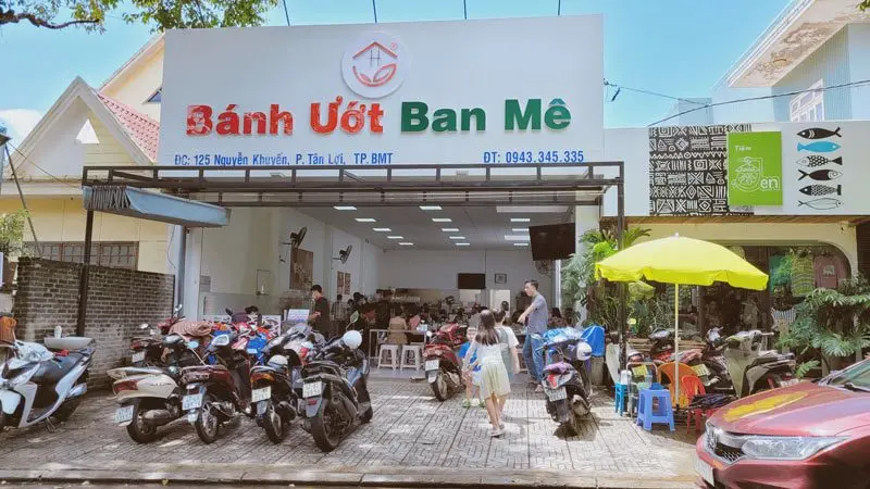 Bánh ướt (Chồng Dĩa) Ban Mê