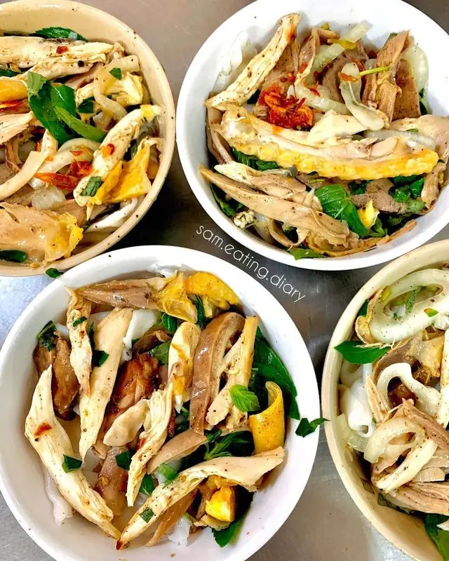 Bánh ướt lòng gà Chip Chip