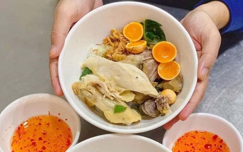Bánh ướt lòng gà Đà Lạt