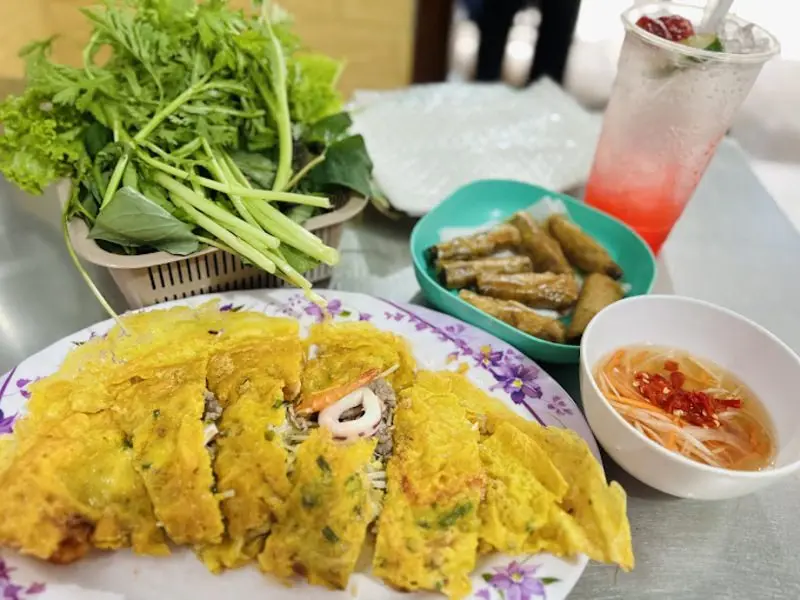 Bánh xèo chảo Vân