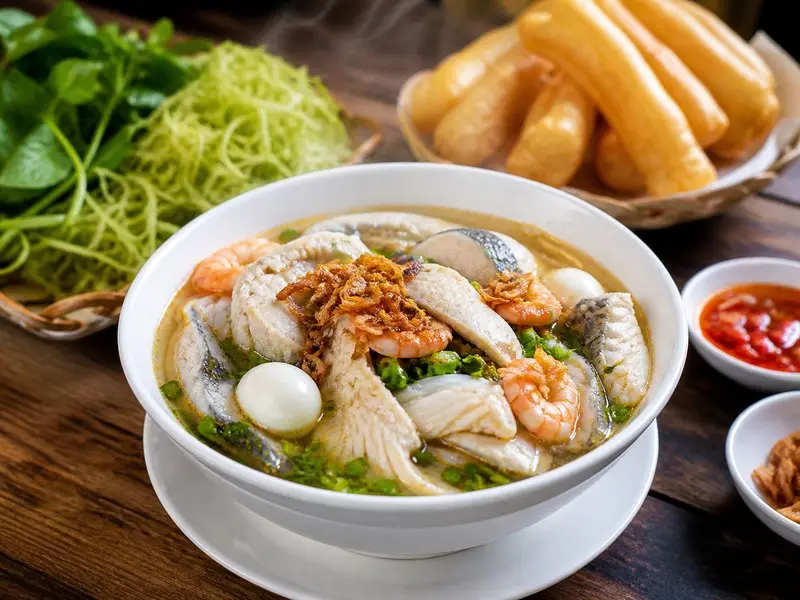 Review bánh canh cá lóc Như Thủy giữa trung tâm Bảo Lộc