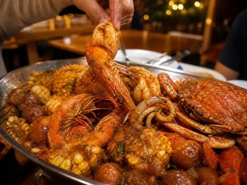 Khám phá quán hải sản sốt Cajun đậm đà giữa lòng Bảo Lộc