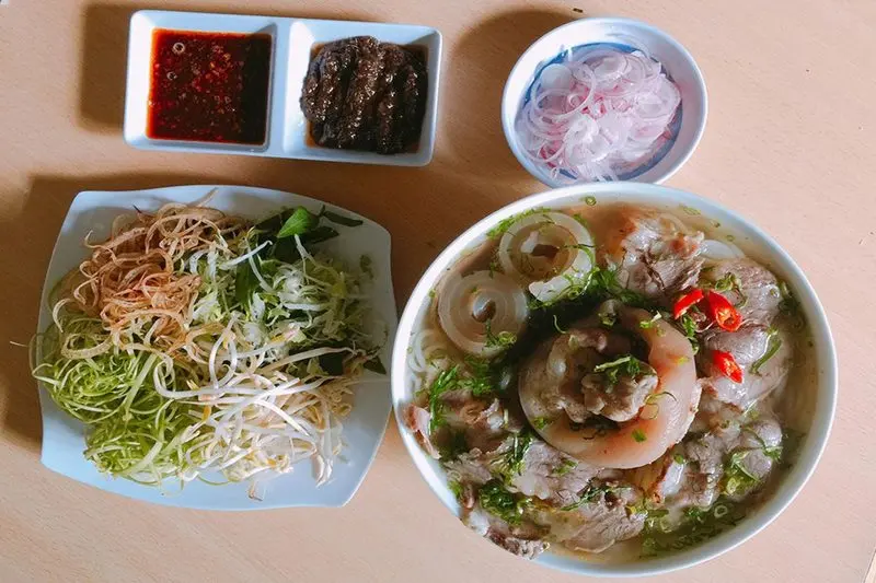 Bún bò Nhà Thờ - Bún bò Đà Lạt My