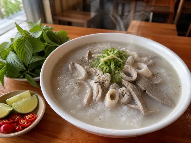 Cháo lòng Tri Kỷ Bảo Lộc: Tô cháo nóng hổi cho ngày se lạnh