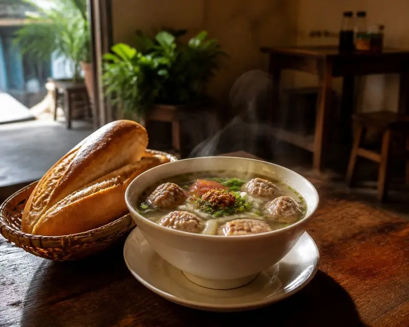Bánh mì xíu mại cô Kiếu: Bữa sáng đậm vị giữa tiết trời Bảo Lộc