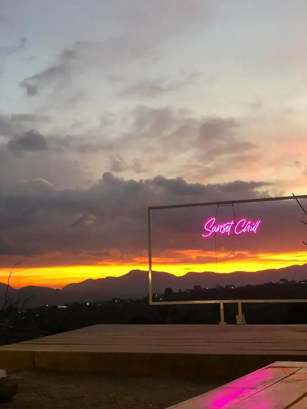 Sunset Chill Coffee