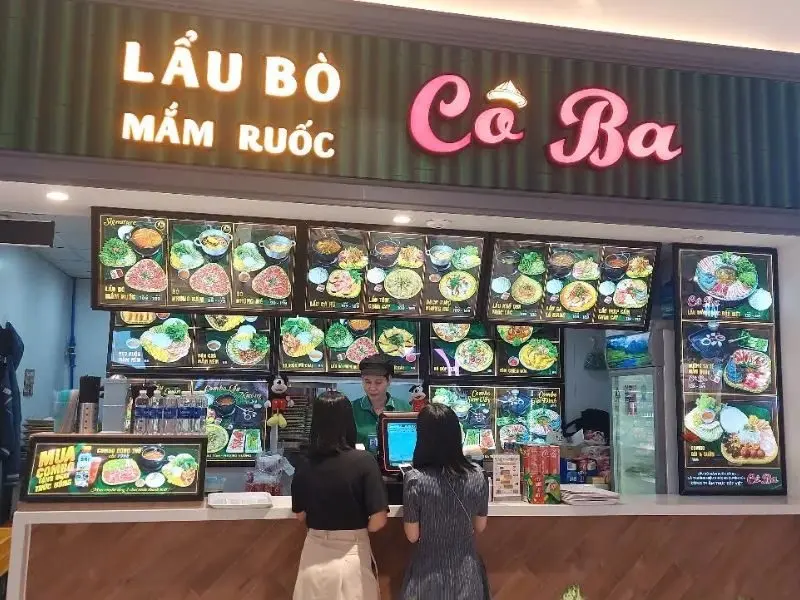 Lẩu bò mắm ruốc Cô Ba