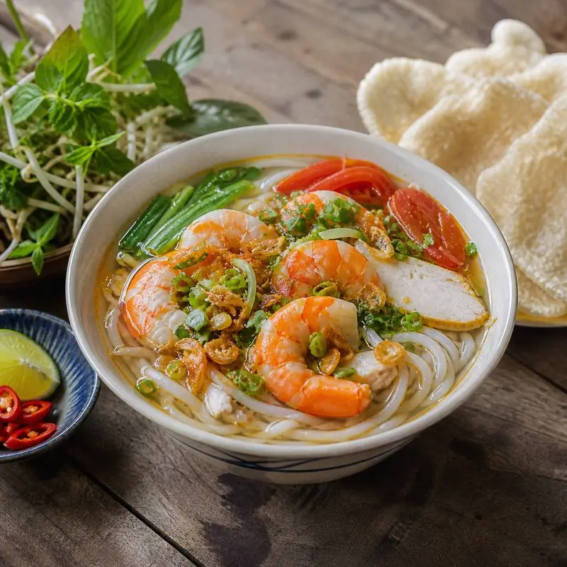 Khám phá bún tôm Bình Dương từ sợi bún đến vị tôm đầm