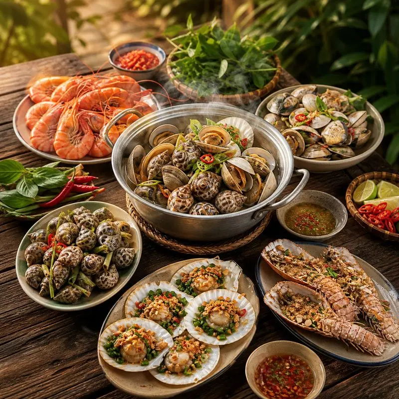 6 địa chỉ ăn ốc ở Thủ Dầu Một với thực đơn đa dạng