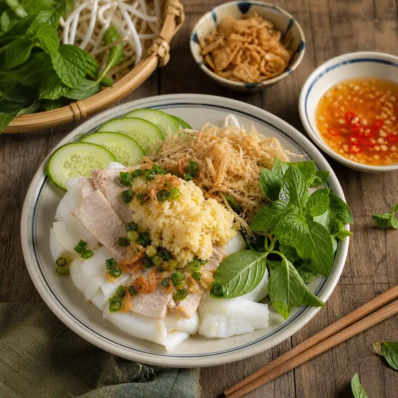 Khám phá bánh bèo bì Mỹ Liên và vị xưa Lái Thiêu