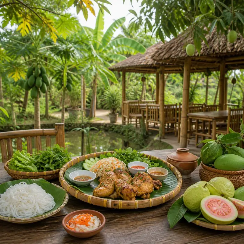 Ghé Vườn Măng Quán thưởng thức vị quê giữa Thủ Dầu Một