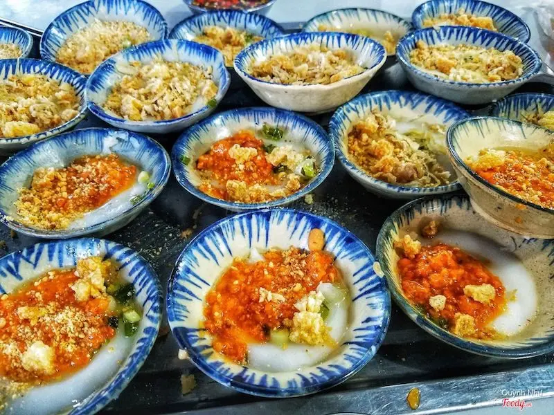 Bánh bèo chén Bà Bảy