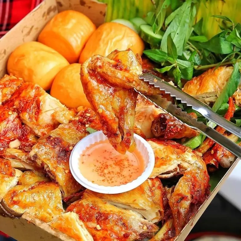 Quán gà nướng 6 Gà