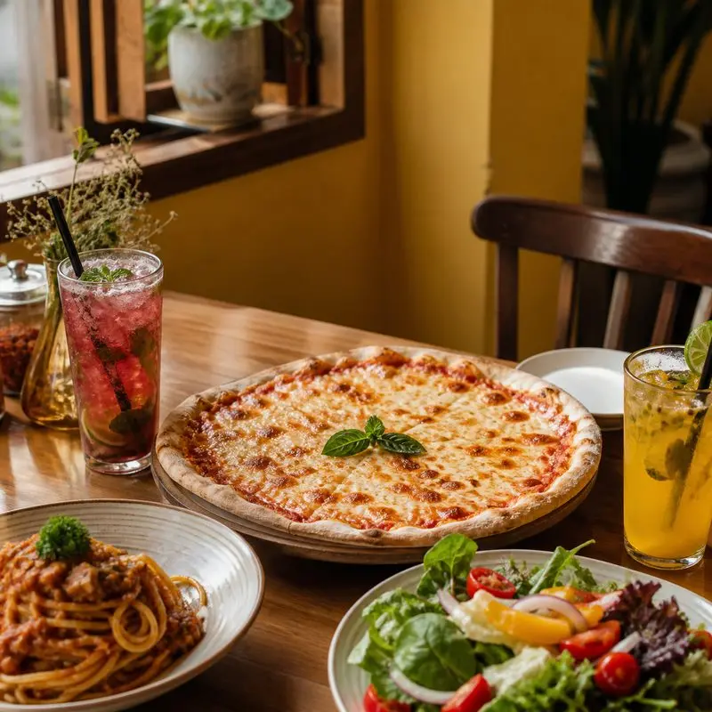 Khám phá thực đơn đa dạng tại Melio Pizza Bình Dương