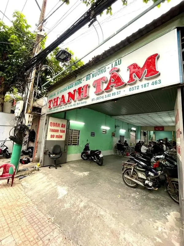 Quán bò nhúng mắm ruốc Thanh Tâm