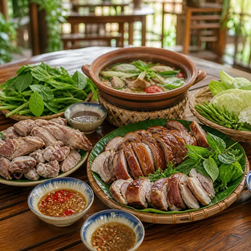 Thưởng thức món dê phong vị Tràng An giữa Bình Dương