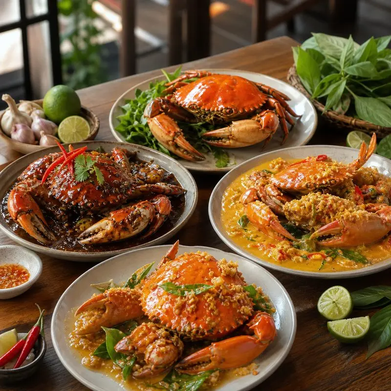 Tiệm cua Ly Lai và thực đơn cua phong phú ở Bình Dương