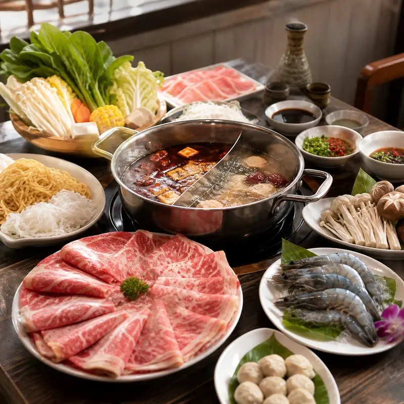 Một bữa lẩu đa vị tại Chu Suki Bình Dương