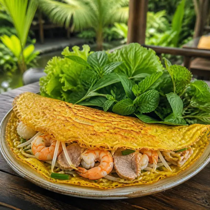 Ghé Bánh xèo Nhà Em thưởng thức món dân dã tại Bình Dương
