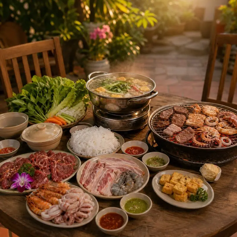 Khám phá 2M Nướng Lẩu với thực đơn phong phú tại Bình Dương