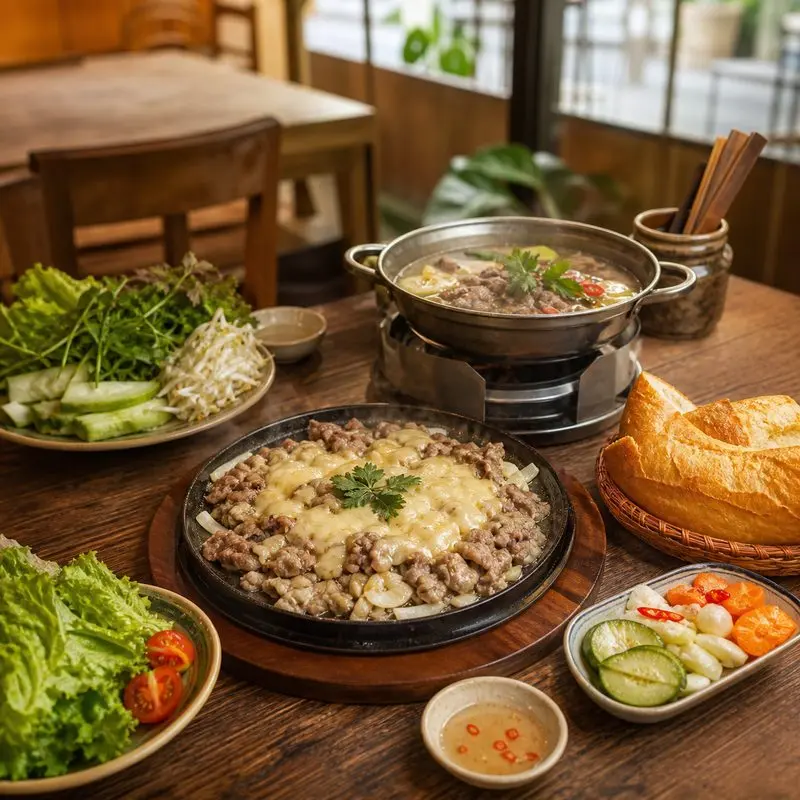 Khám phá thực đơn bò nướng và lẩu tại Super Bò