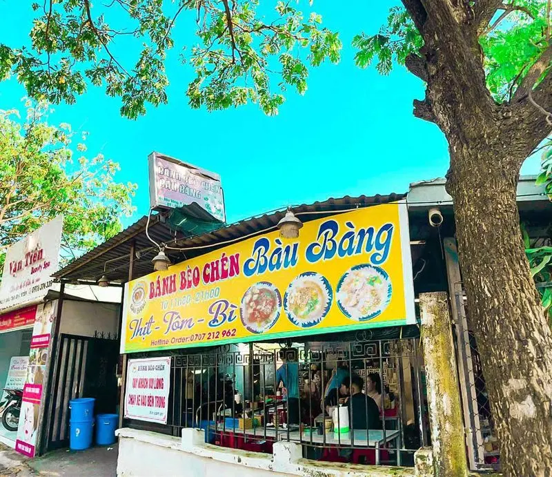 Bánh bèo chén Bàu Bàng