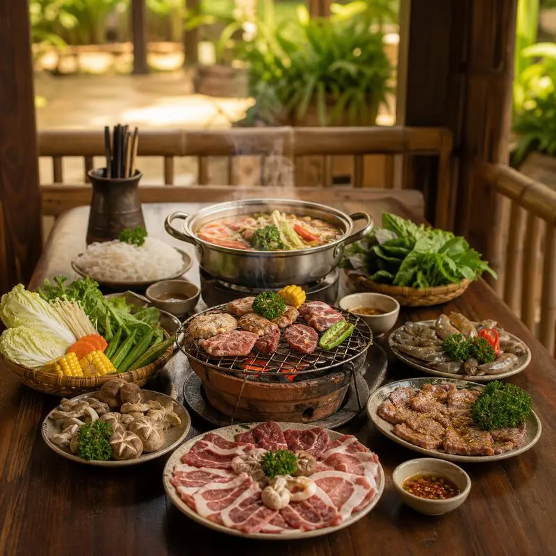 Khám phá Tiệm lẩu nướng Hỏa Sơn tại Bình Dương